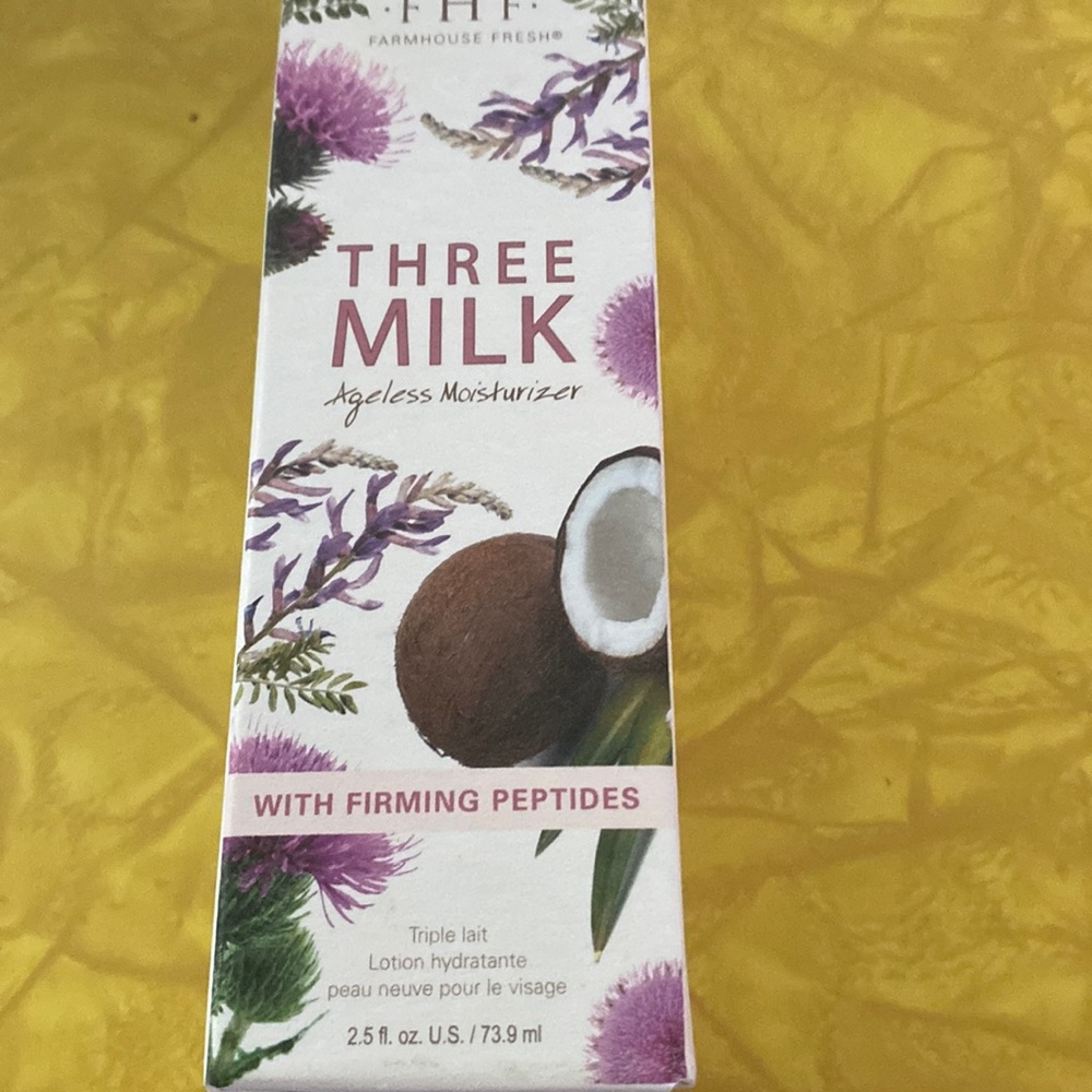 Farmhouse Fresh Three Milk ageless moisturizer